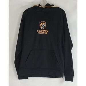 Colorado‎ College Tigers Colosseum Hoodie Sweatshirt Mens Size Medium Black/Gold